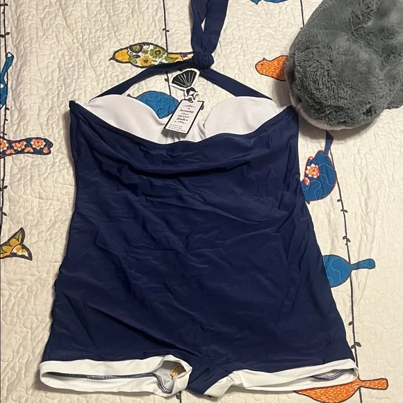 Retro Stage 1950’s style bathing suit